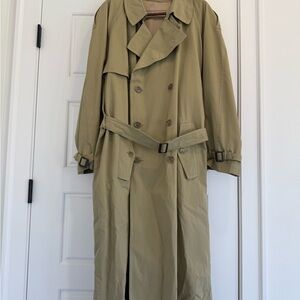 Men's Tan Trench Coat